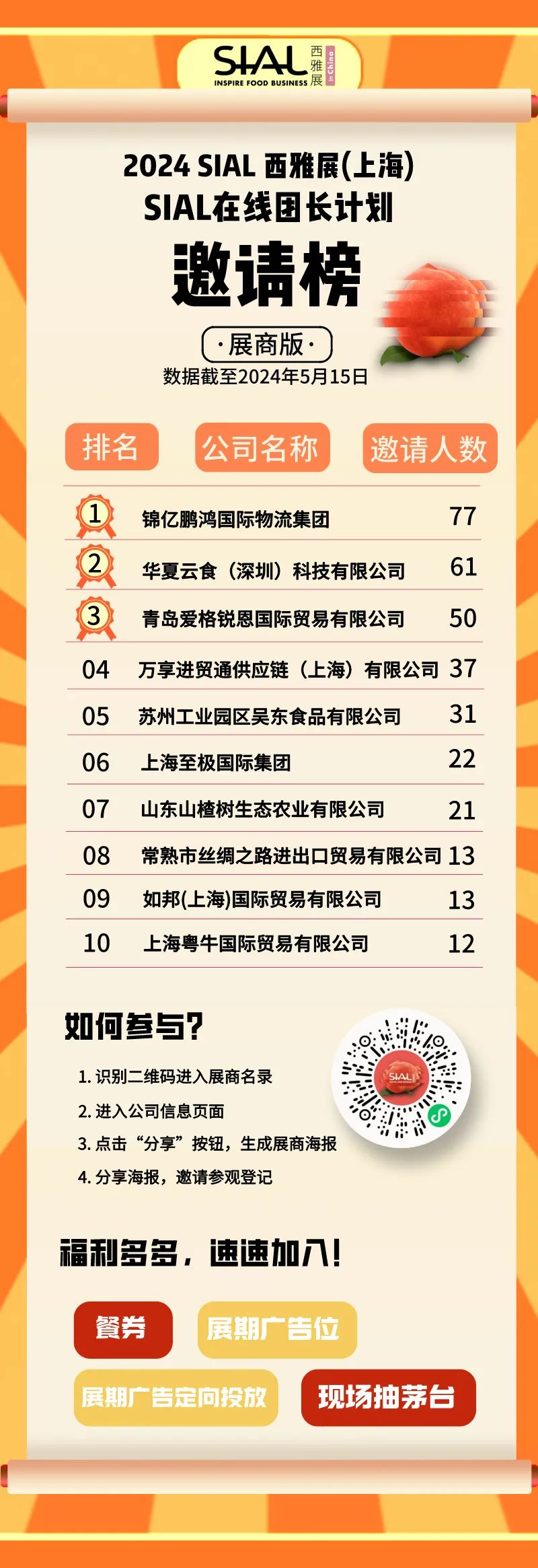 SIAL在線團(tuán)長計劃